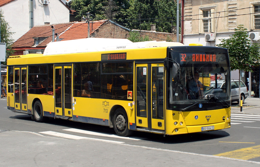 Beograd, МАЗ-203 БИК CNG # 713