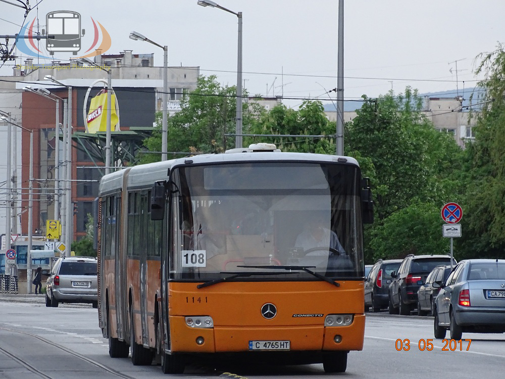 София, Mercedes-Benz O345 Conecto I G № 1141