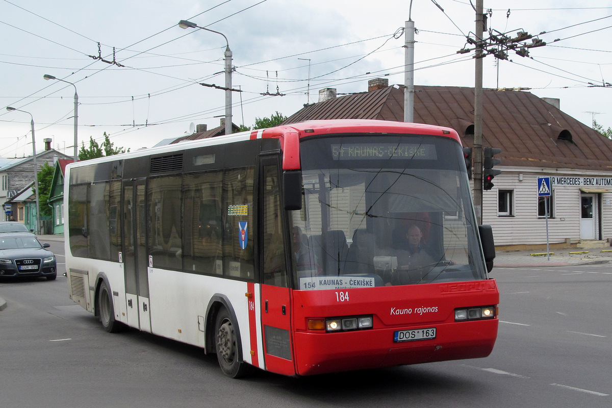 Каунас, Neoplan N3016 Regioliner № 184