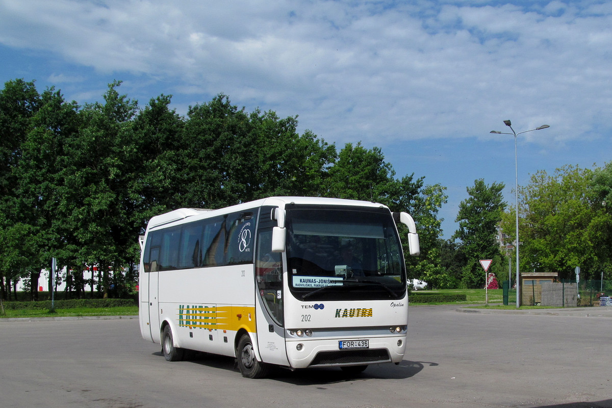 Kaunas, TEMSA Opalin 9 # 202