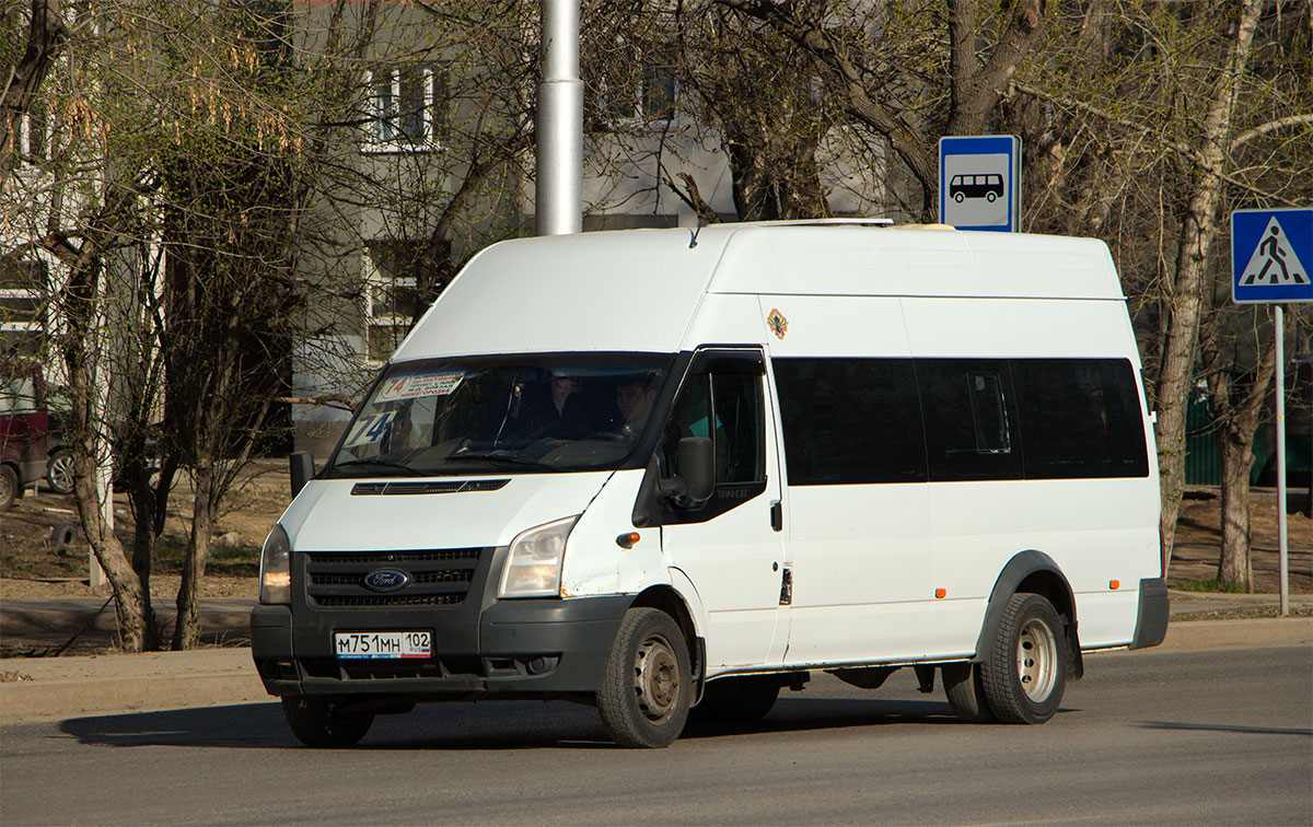 Ufa, Nizhegorodets-222702 (Ford Transit) # М 751 МН 102
