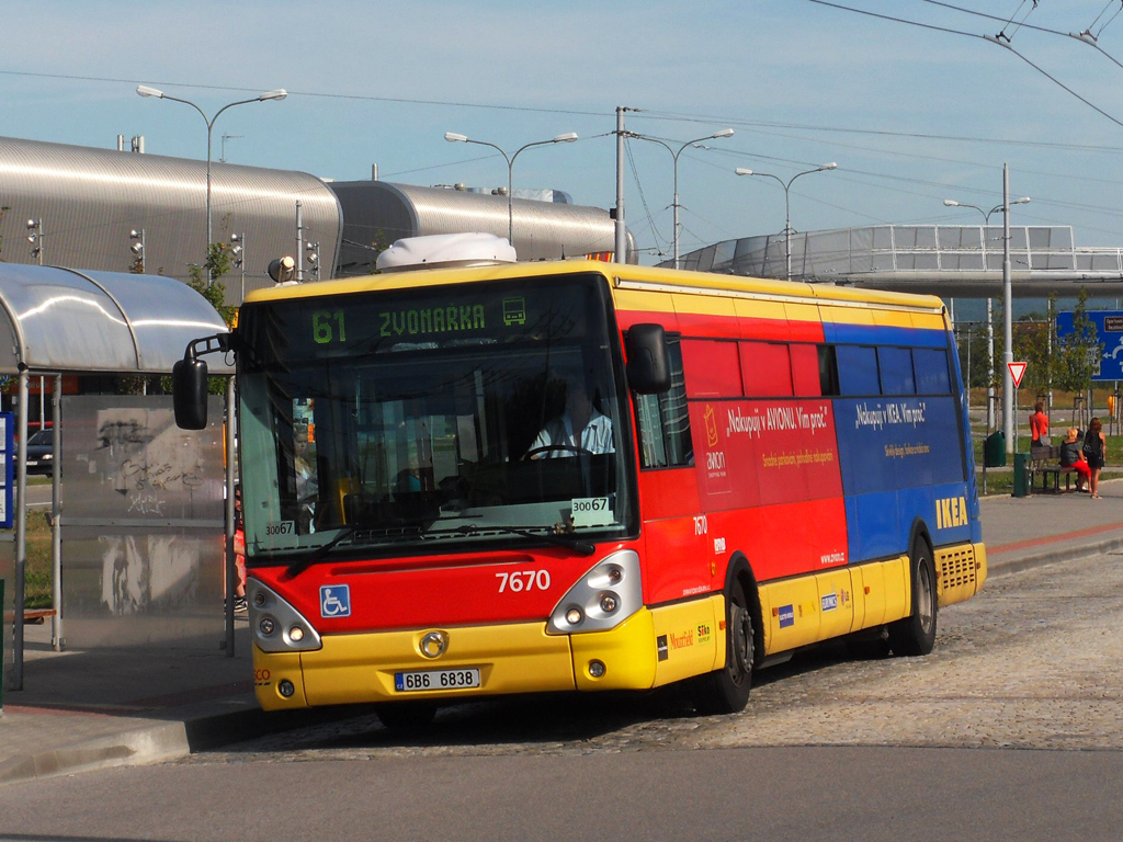 Brno, Irisbus Citelis 12M č. 7670