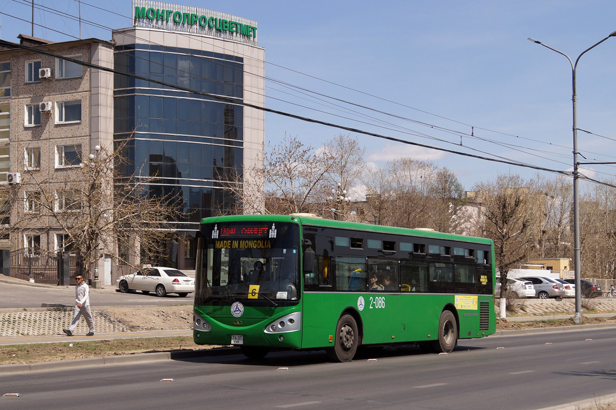 Ulaanbaatar, JEA 800T Ecobus # 2-086