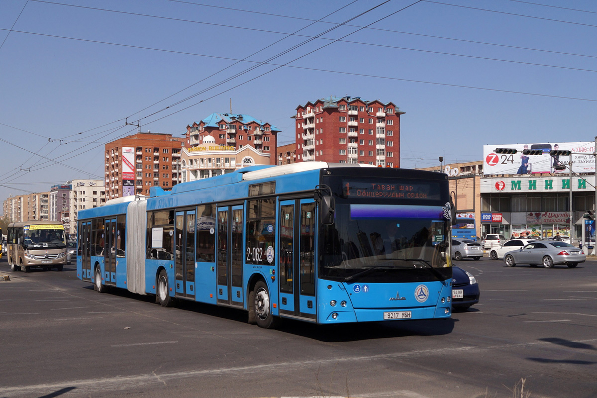Ulaanbaatar, MAZ-215.067 # 2-062