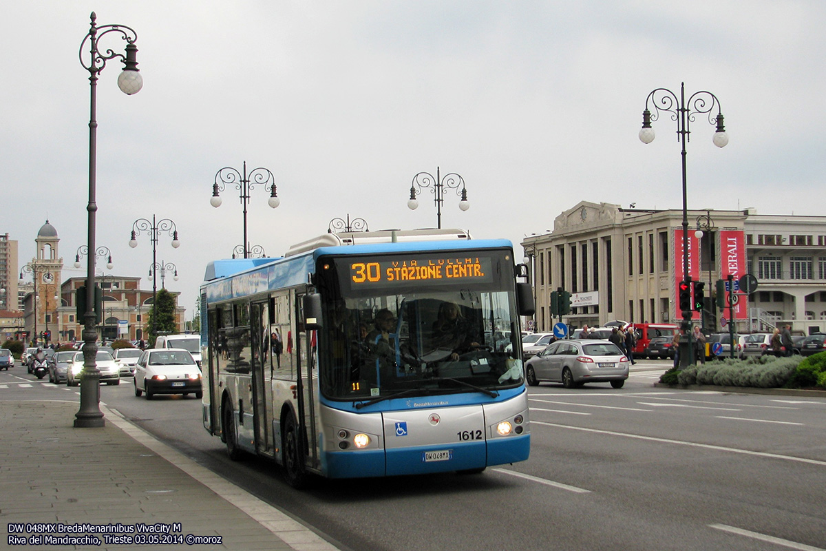 Trieste, BredaMenariniBus Vivacity M231MU # 1612