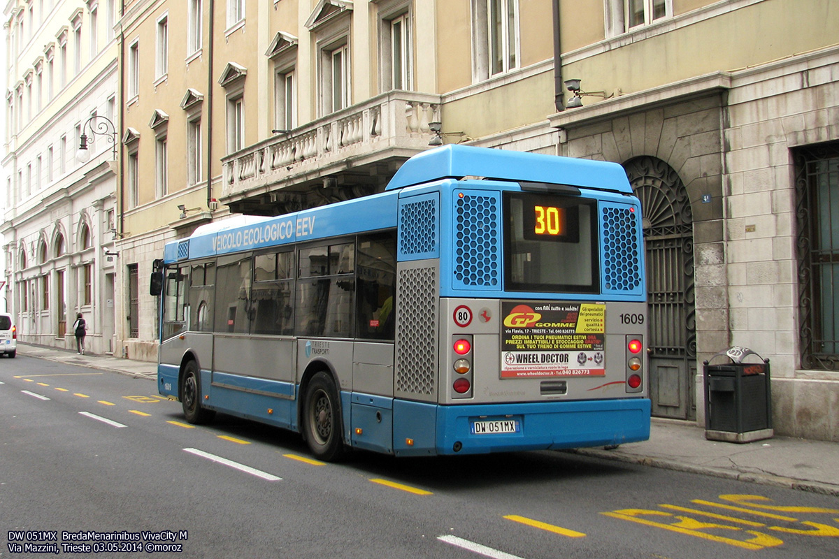 Trieste, BredaMenariniBus Vivacity M231MU # 1609