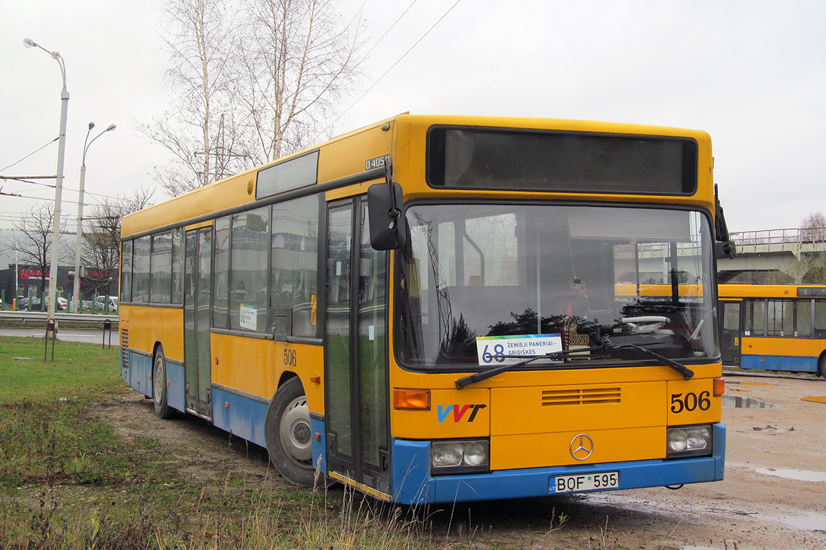 Вильнюс, Mercedes-Benz O405N2 № 506
