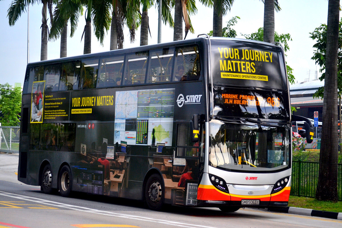 Singapore, Alexander Dennis Enviro 500 MMC №: SMB 5063 X