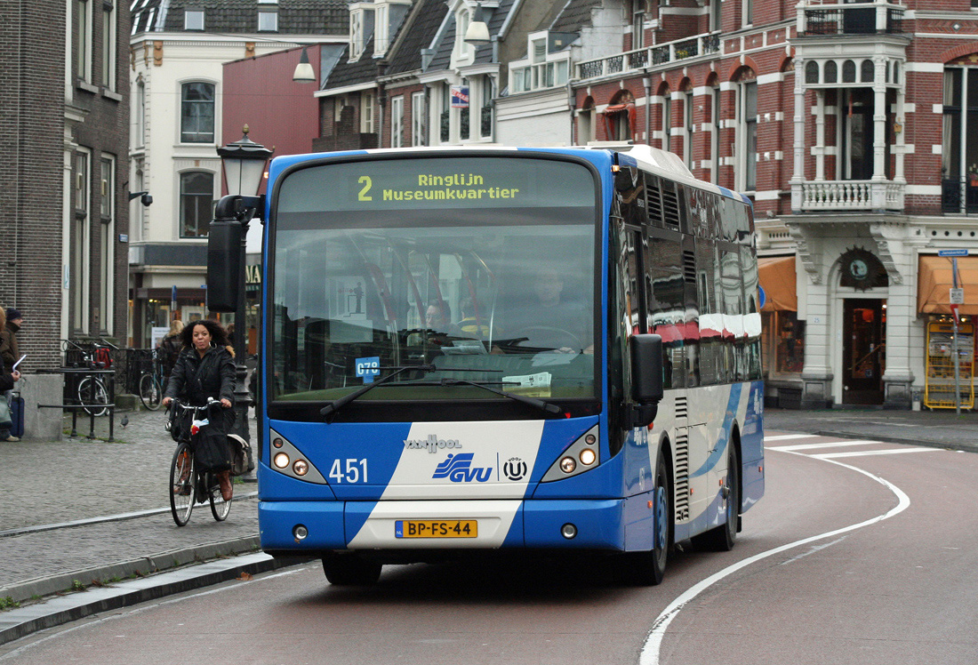 Utrecht, Van Hool New A308 # 4451