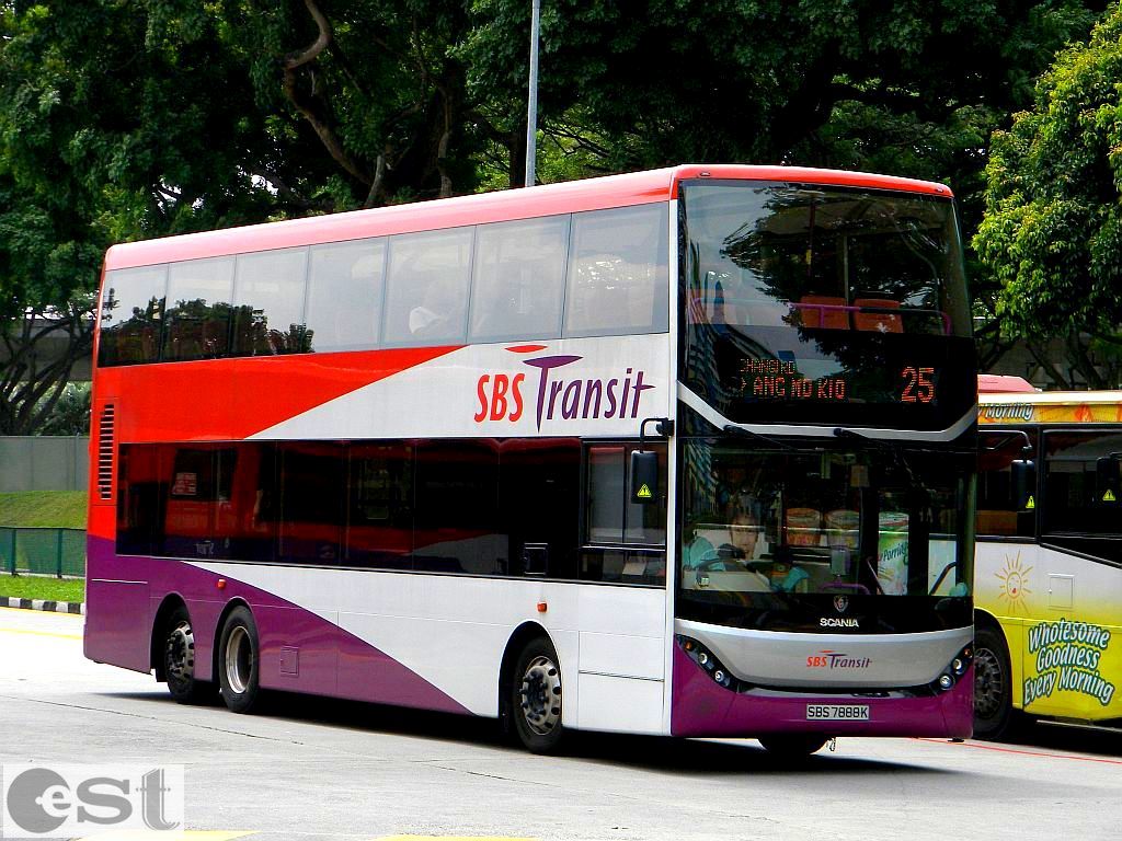 Singapore, Scania # SBS 7888 K