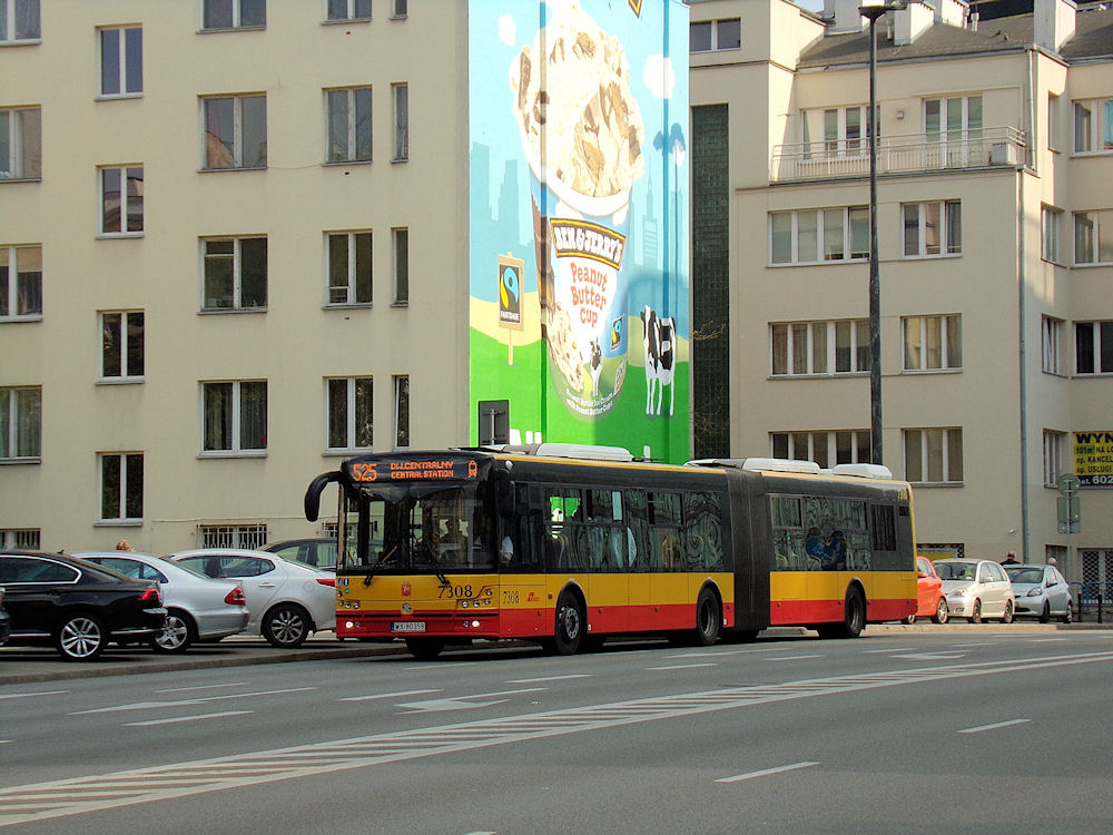 Warsaw, Solbus SM18 LNG № 7308