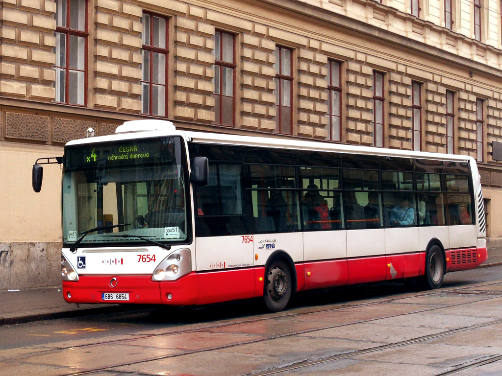 Брно, Irisbus Citelis 12M № 7654