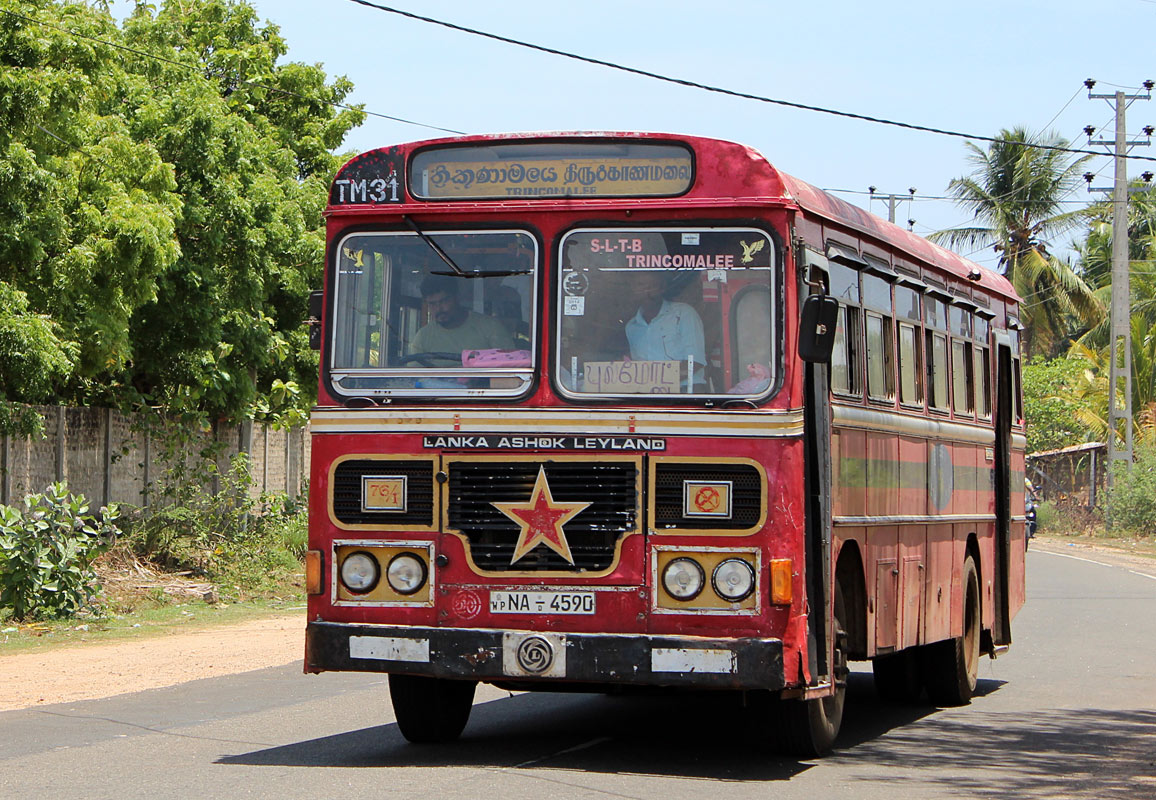 Colombo, Lanka Ashok Leyland č. TM31