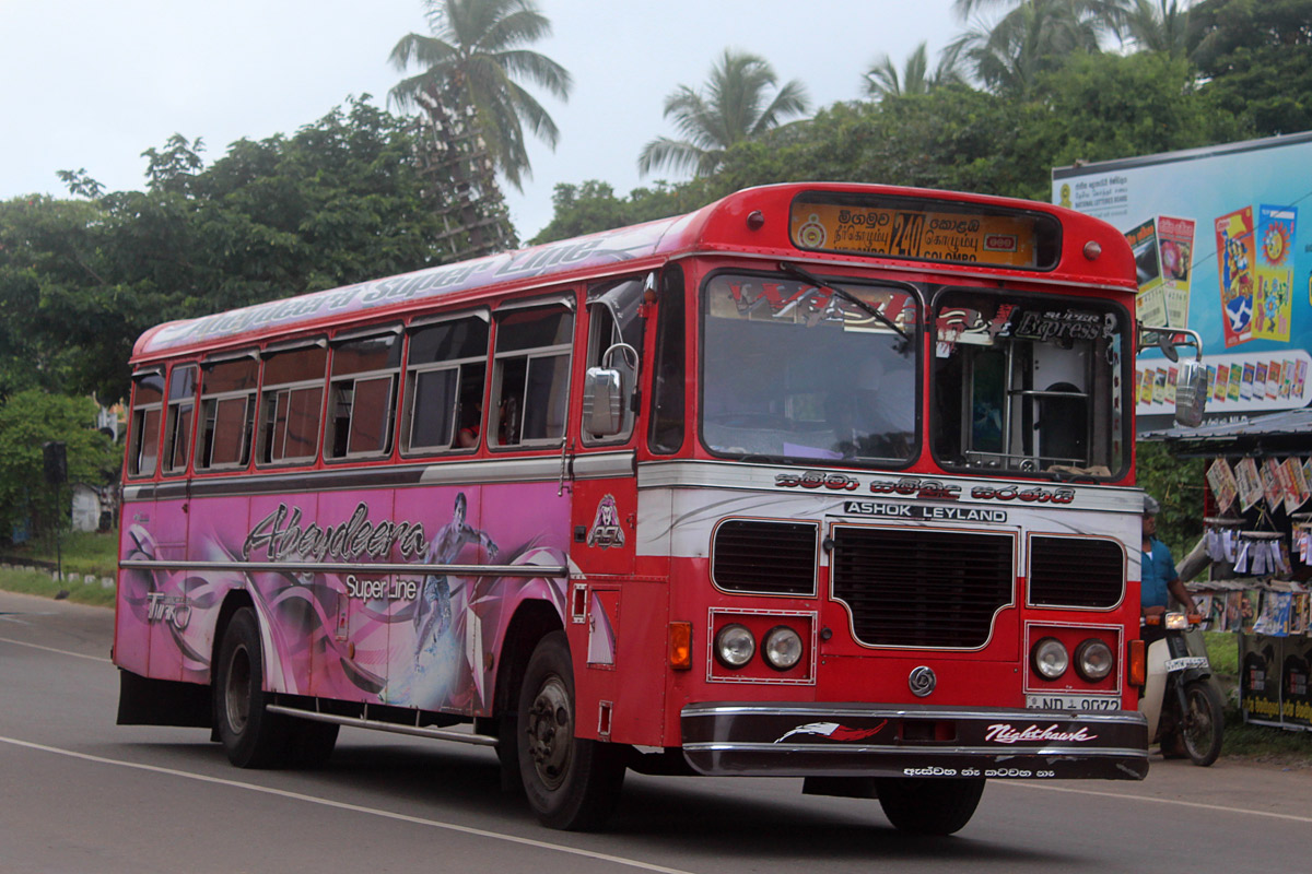 Negombo, Lanka Ashok Leyland # ND-9072