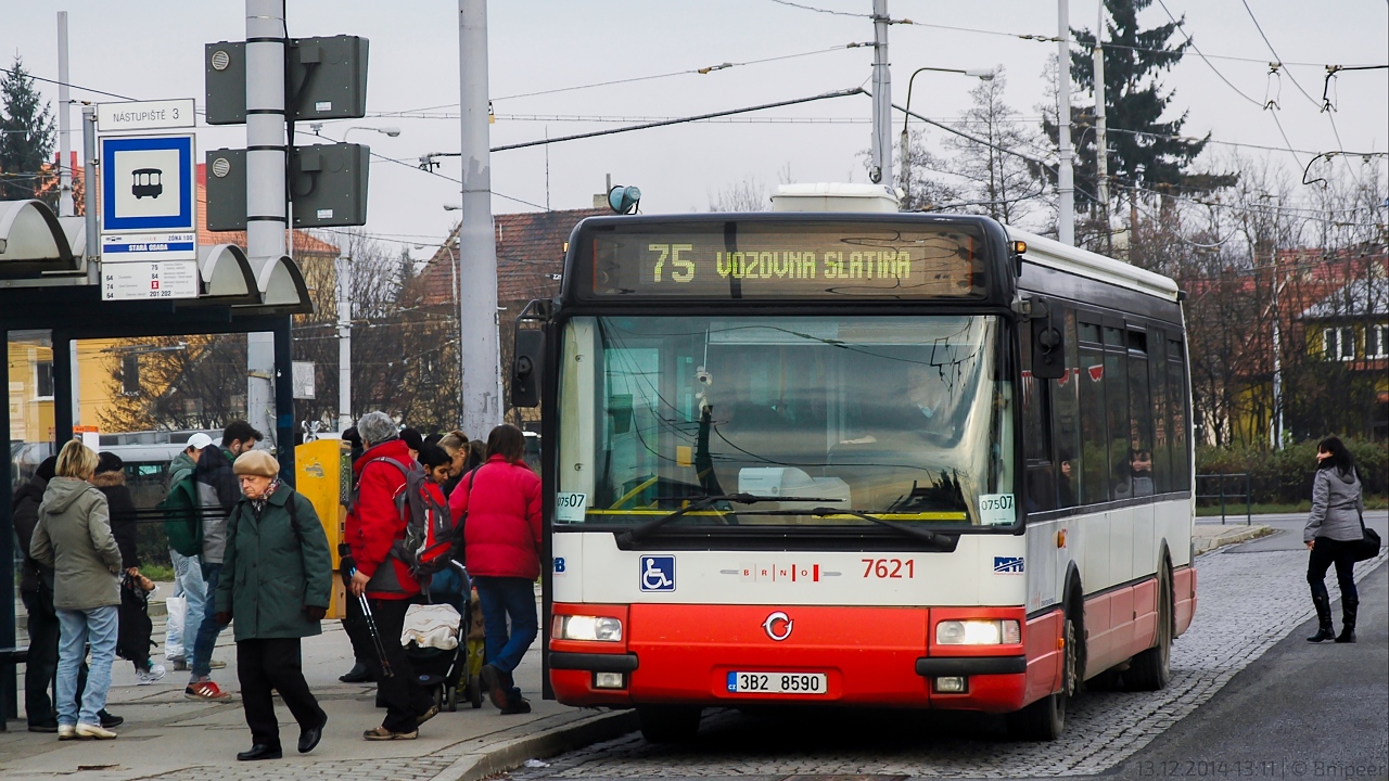 Brno, Karosa Citybus 12M.2071 (Irisbus) # 7621