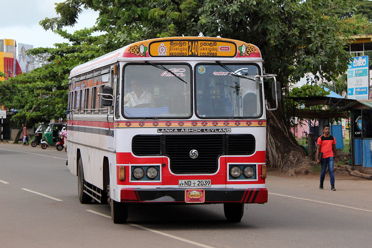 Negombo, Lanka Ashok Leyland # ND-2039
