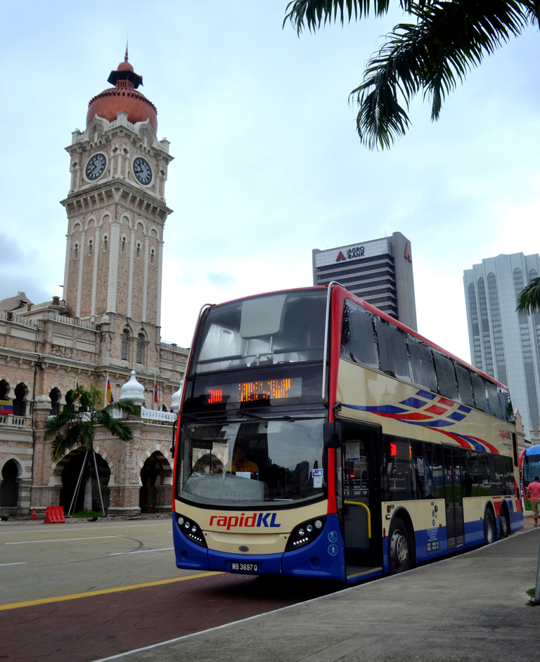 Kuala Lumpur, Alexander Dennis Enviro 500 # WB 3697 Q
