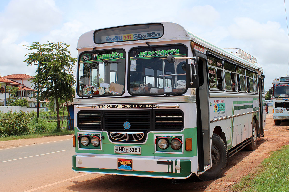 Negombo, Lanka Ashok Leyland # ND-6188
