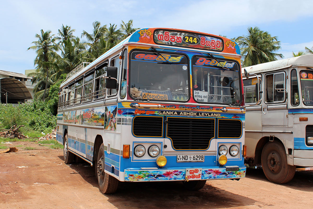 Negombo, Lanka Ashok Leyland # ND-6298