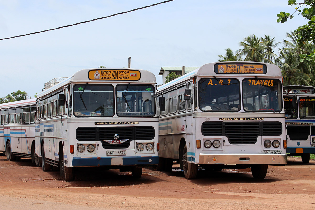 Negombo, Lanka Ashok Leyland # ND-6374