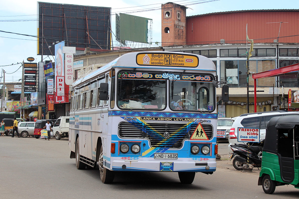 Negombo, Lanka Ashok Leyland # ND-6835