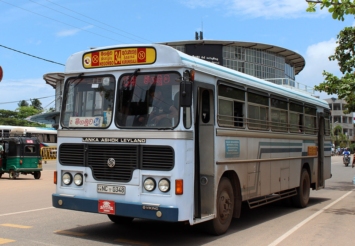 Negombo, Lanka Ashok Leyland nr. NC-0348