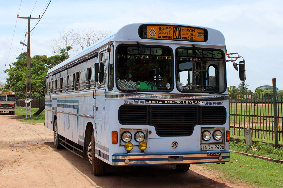 Negombo, Lanka Ashok Leyland # NC-2496