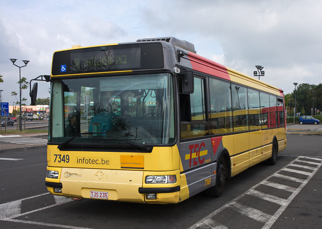Charleroi, Irisbus Agora S №: 7349