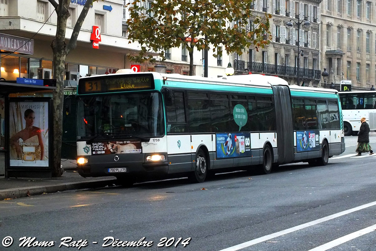 Paris, Irisbus Agora L # 1759