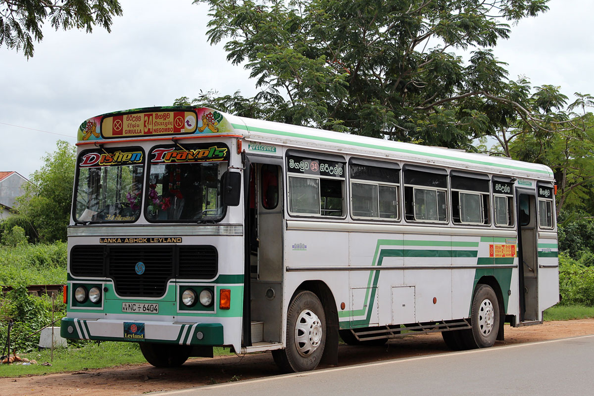Negombo, Lanka Ashok Leyland # NC-6404