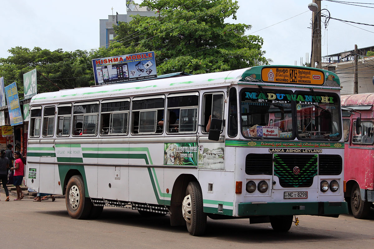 Negombo, Lanka Ashok Leyland # NC-8298