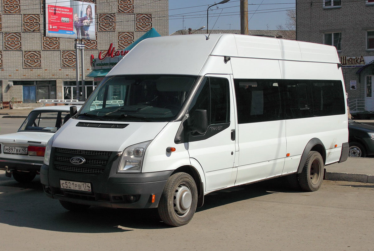 Chelyabinsk, Nizhegorodets-222702 (Ford Transit) # С 521 РВ 174