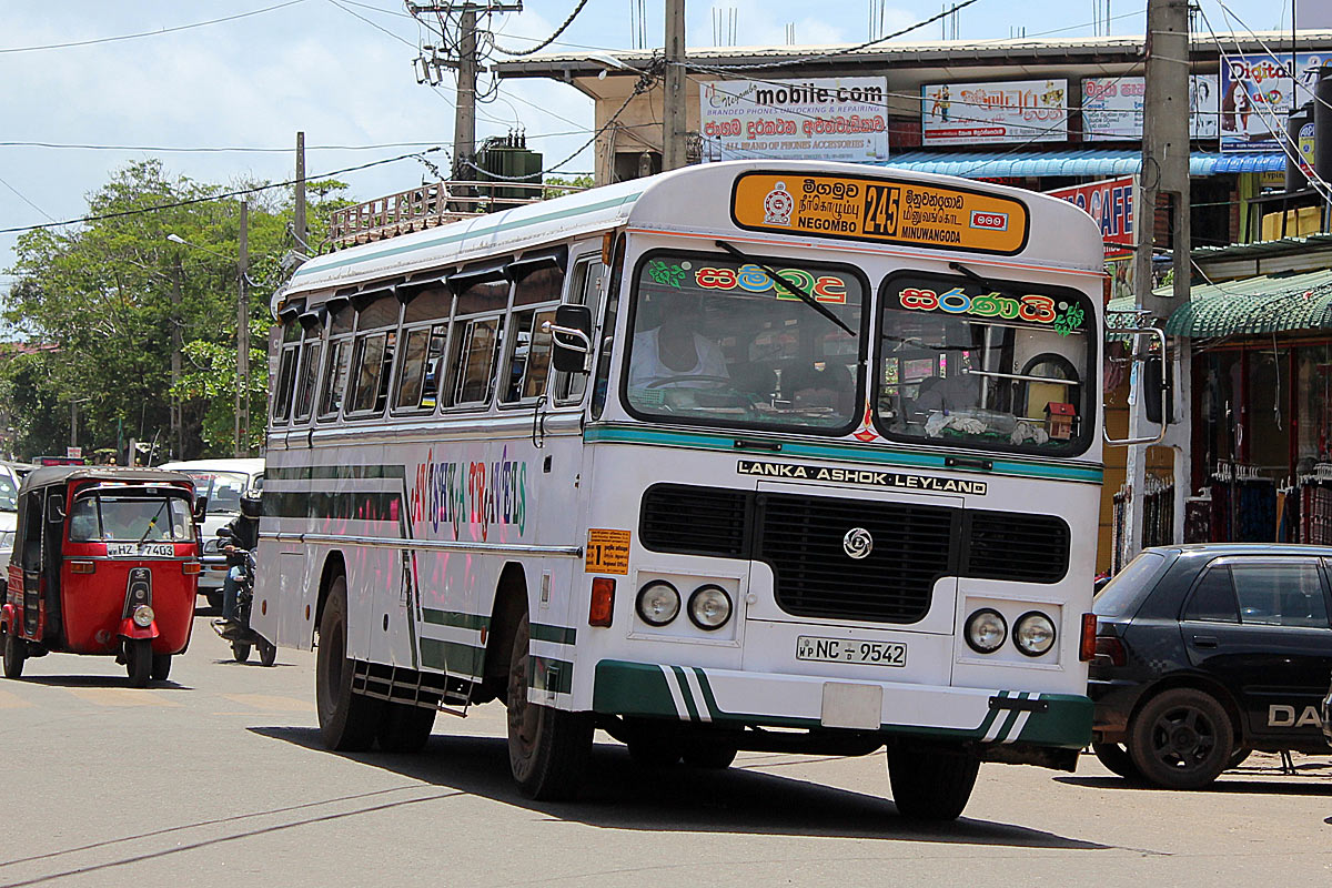 Negombo, Lanka Ashok Leyland # NC-9542