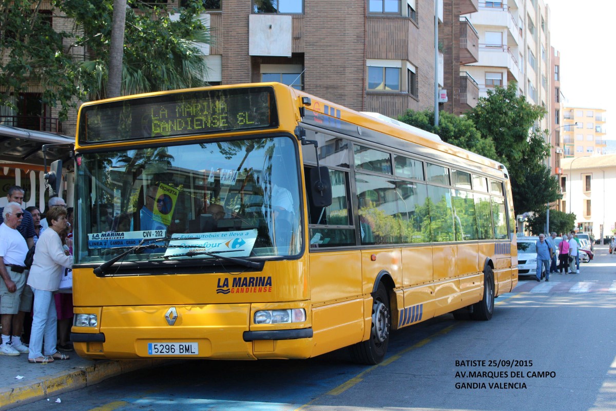 Gandía, Hispano CityLine (Irisbus Agora Line) # 68