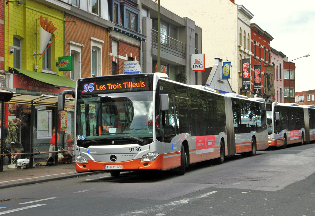 Bruxelles, Mercedes-Benz Citaro C2 G # 9136