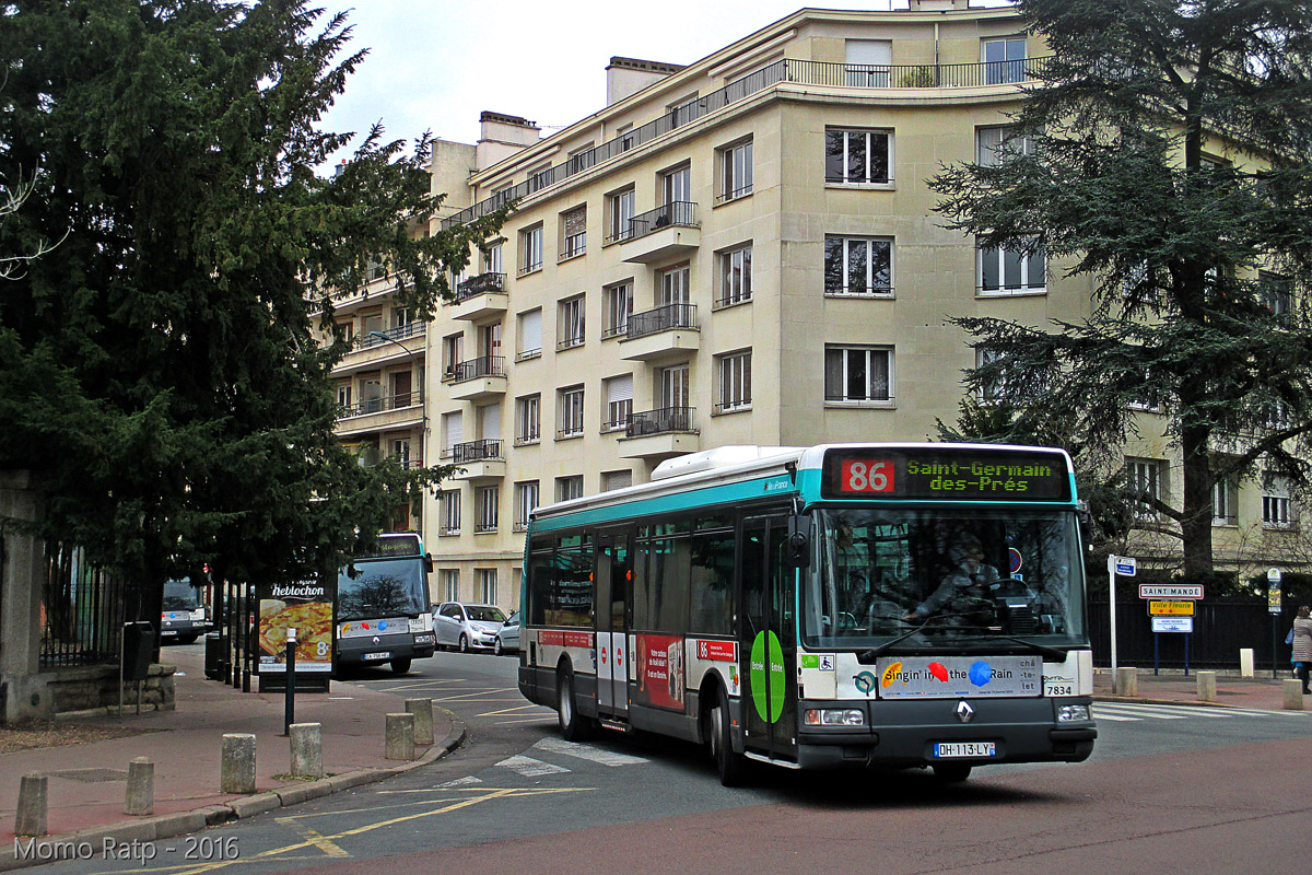Paris, Irisbus Agora S No. 7834