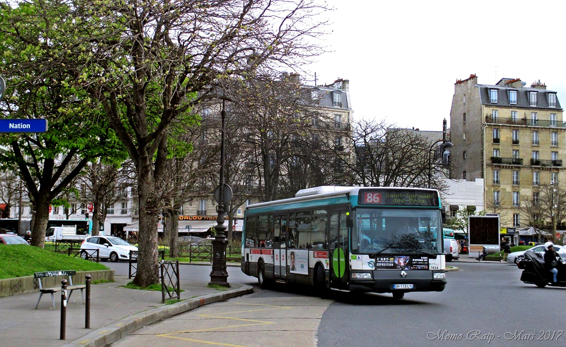 Paris, Irisbus Agora S č. 7834