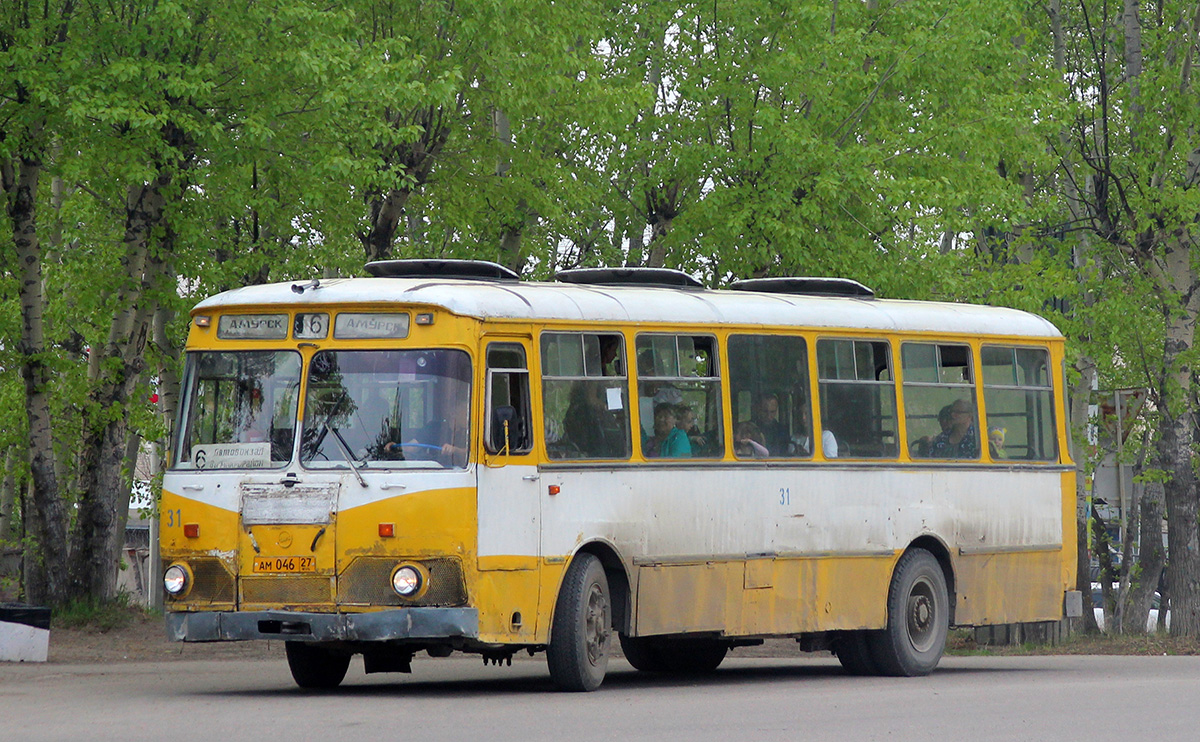 Amursk, LiAZ-677М №: 31