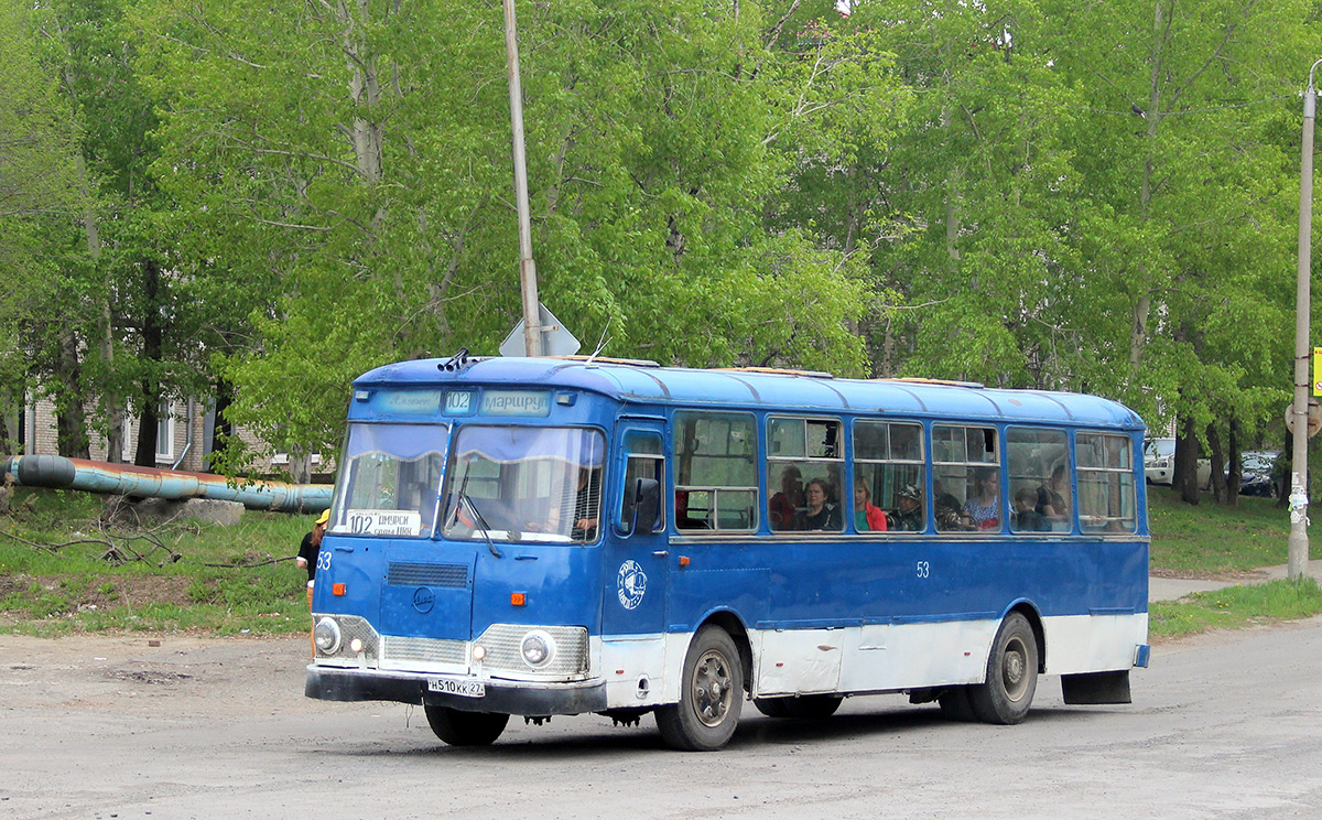 Amursk, LiAZ-677М nr. 53