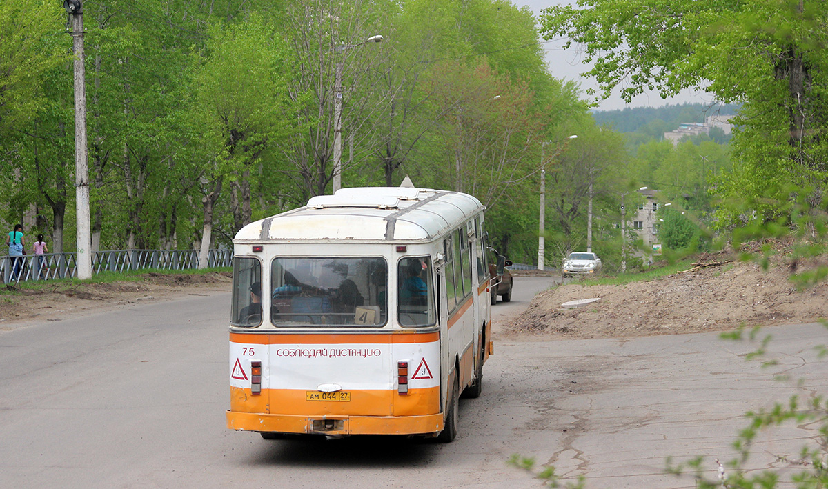 Amursk, LiAZ-677М # 75
