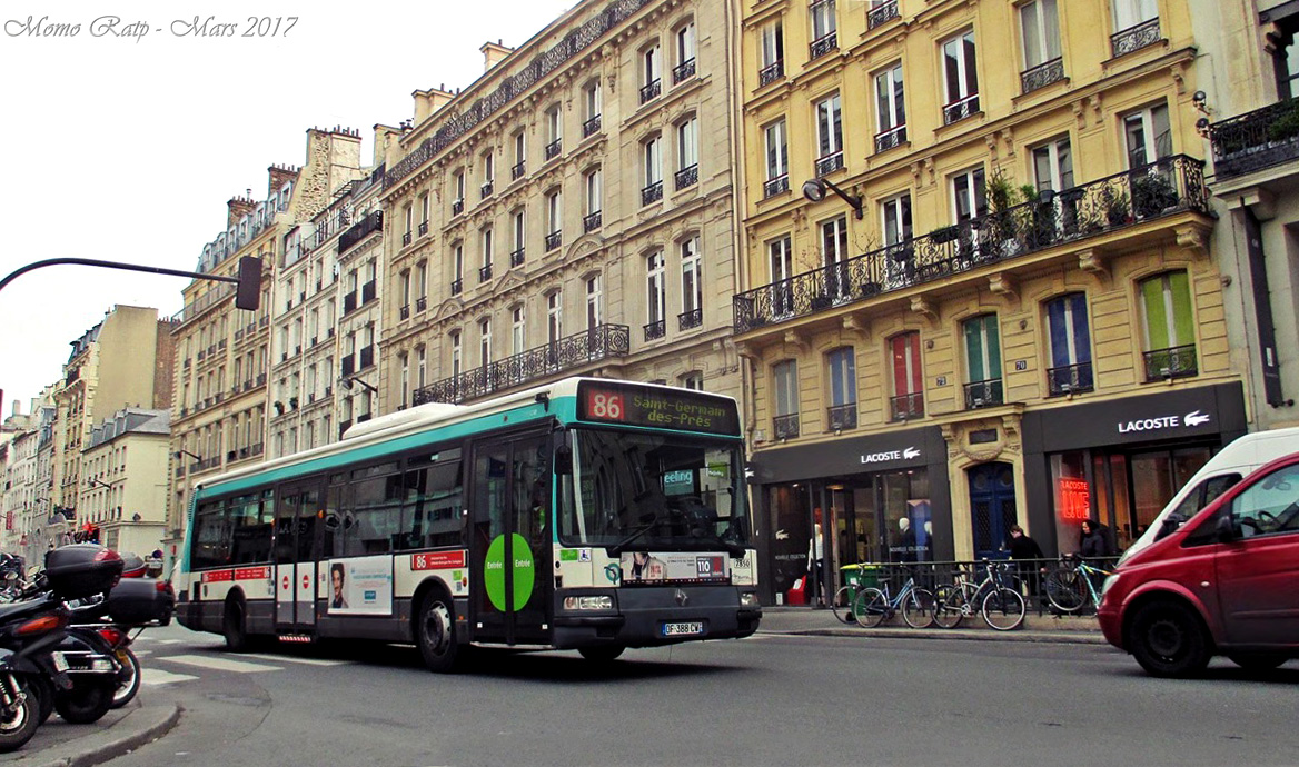 Париж, Irisbus Agora S № 7850