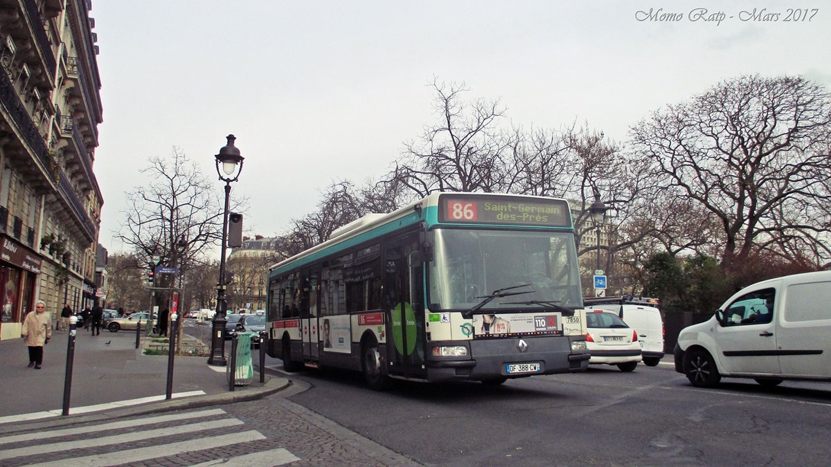 Paris, Irisbus Agora S # 7850