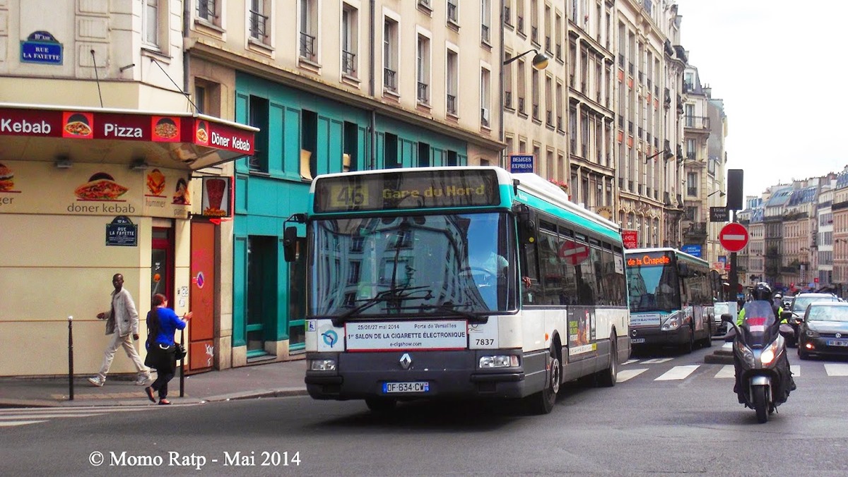 Paris, Irisbus Agora S # 7837