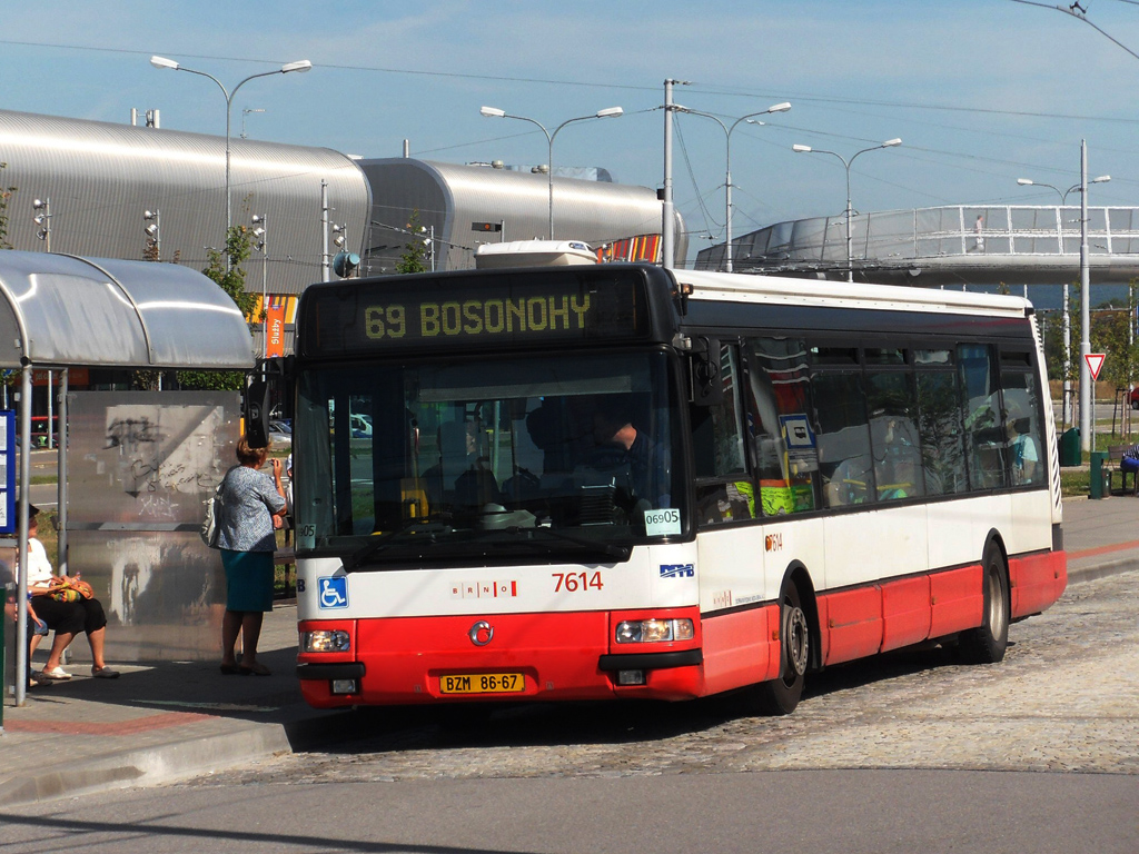 Brno, Karosa Citybus 12M.2071 (Irisbus) No. 7614