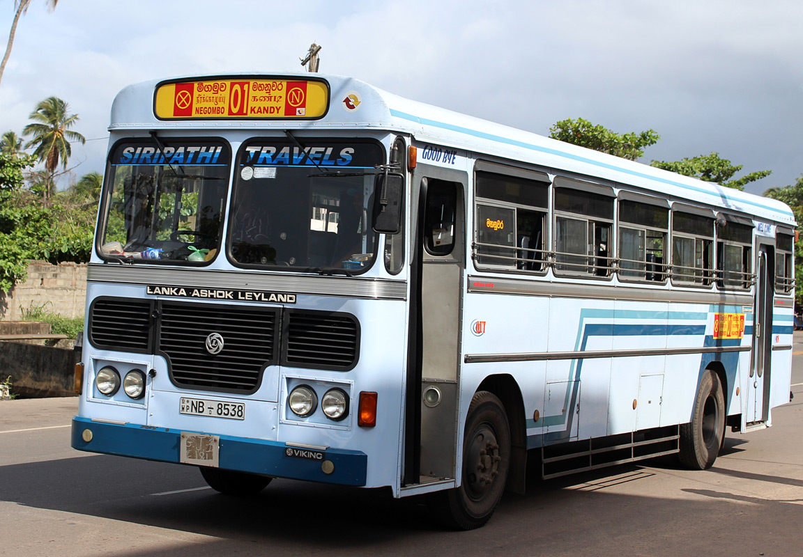 Negombo, Lanka Ashok Leyland # NB-8538