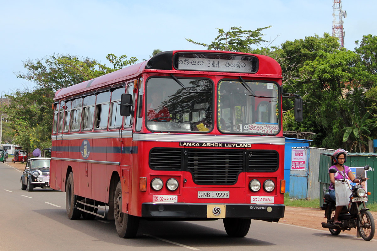 Negombo, Lanka Ashok Leyland # NB-9229