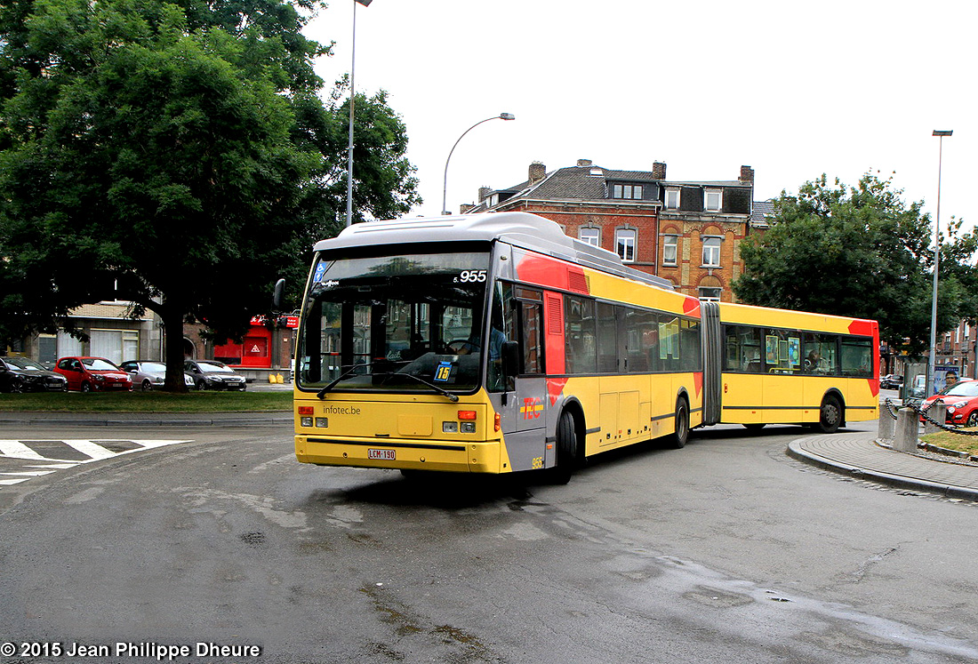 Льеж, Van Hool AG300 № 5955