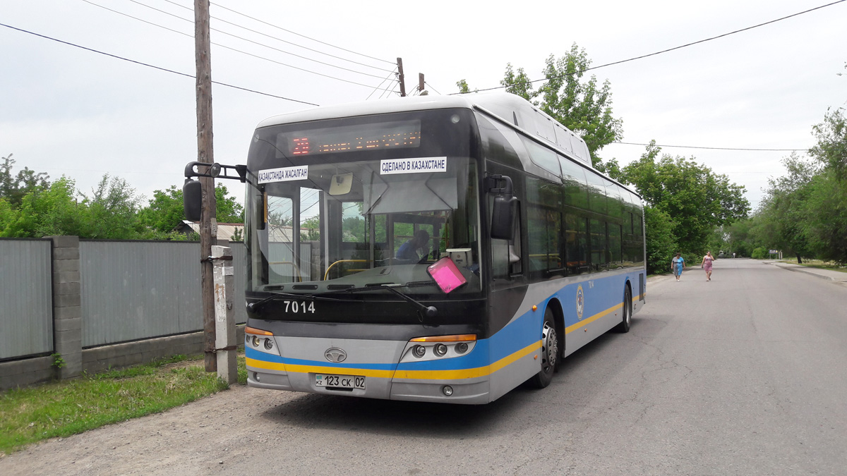 Almaty, Daewoo GDW6126CNG (СемАЗ) № 7014