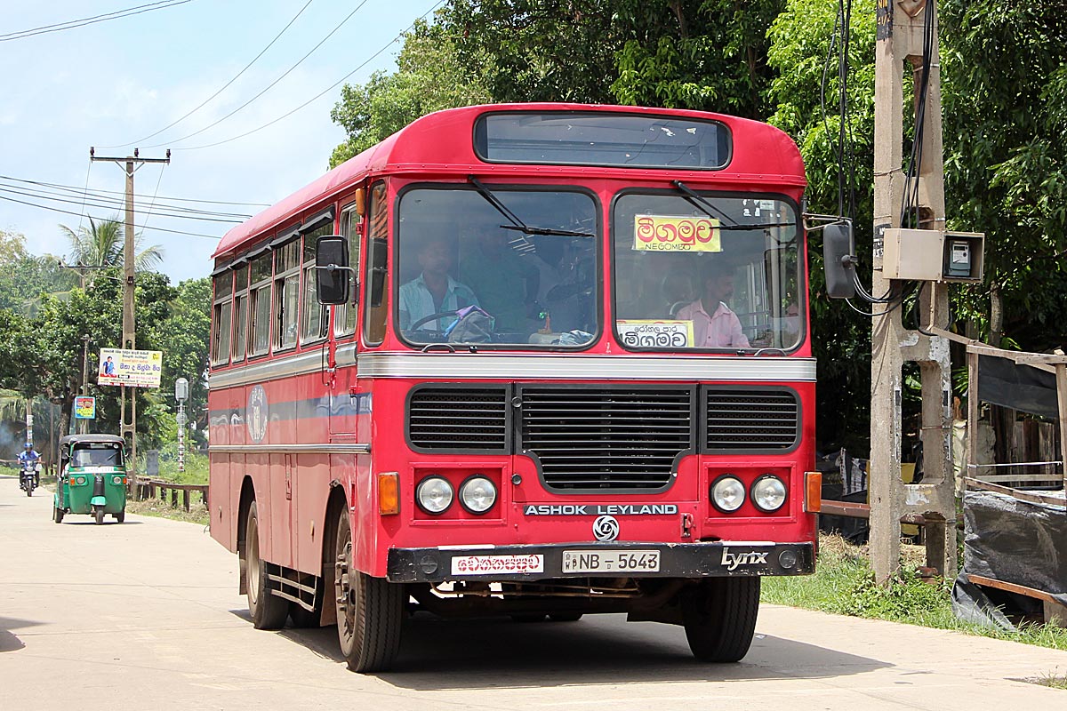Negombo, Ashok Leyland Nr. NB-5643