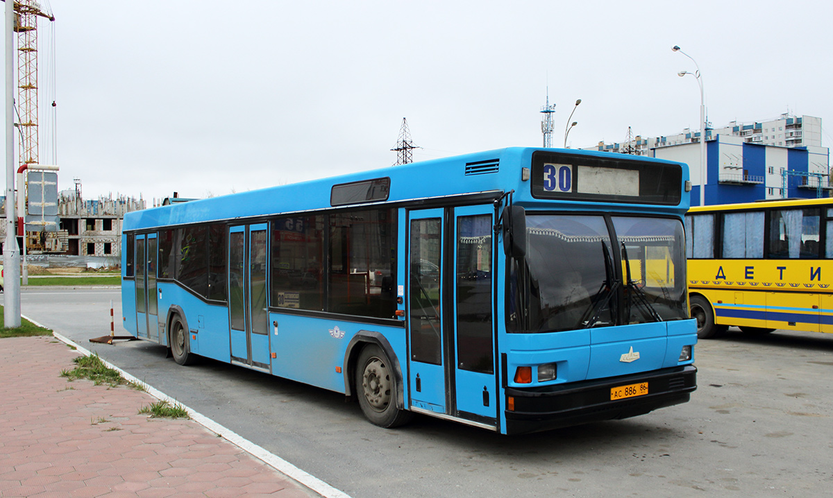Nizhnevartovsk, MAZ-103.075 # АС 886 86